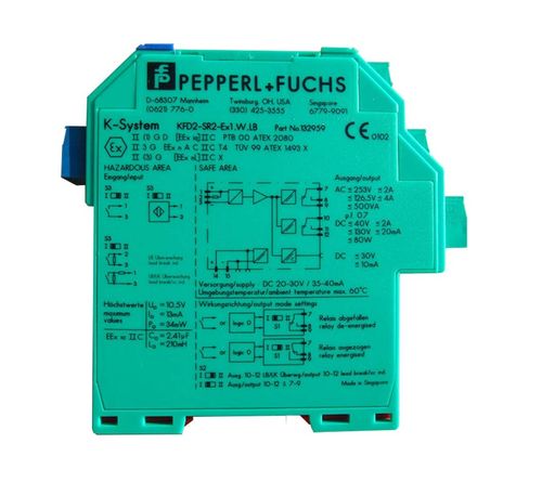 Pepperl+Fuchs switch amplifier KFD2-SR2-ex1.W.LB, Part No. 132959